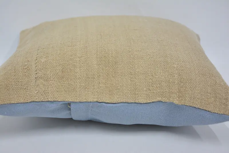 Interior Designer Pillow, Vintage Pillow, Pillow, Vintage Kilim Pillow, 16x16 Beige Pillow Case, Boho Chic Cushion, Handmade Rug Seat Cushion Cover - 5