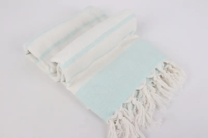 Hammam Towel USA, Thin towel, Bridesmaid Towel, 68x39 Cotton Striped Towel, Gift For Him, Sand-resistant towel, Bachelor Gift, Custom Beach Towels - 6