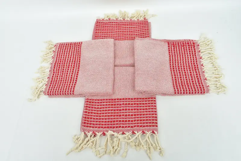 Plaj teması bekarlığa veda partisi, Türk çay havlu, 40x20 pamuklu çizgili havlu, bekarlık hediyeleri, banyo havluları, onun için hediye, kişiselleştirilmiş hediye - 6
