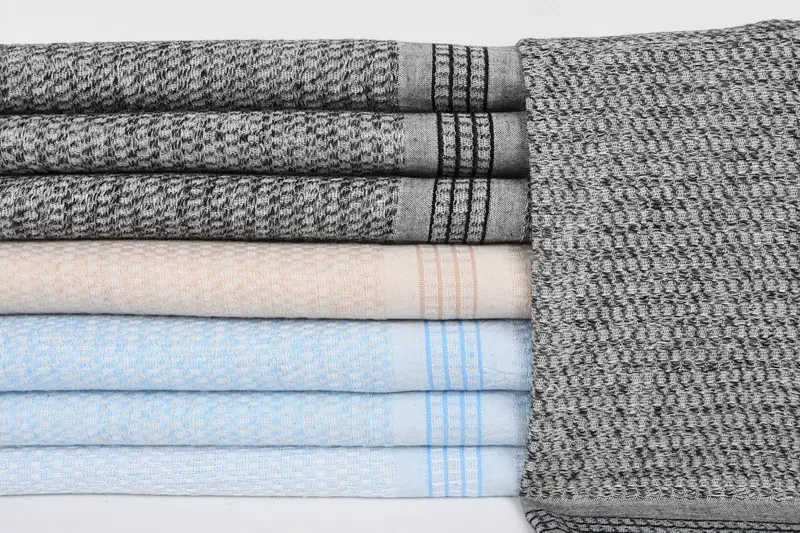 Custom Hand Towel, Turkish Tea Towel, Personalized Wedding Gift For Couple, Personalized Kitchen Towel, 40x20 Cotton Striped Towel, Organic Towel - 2