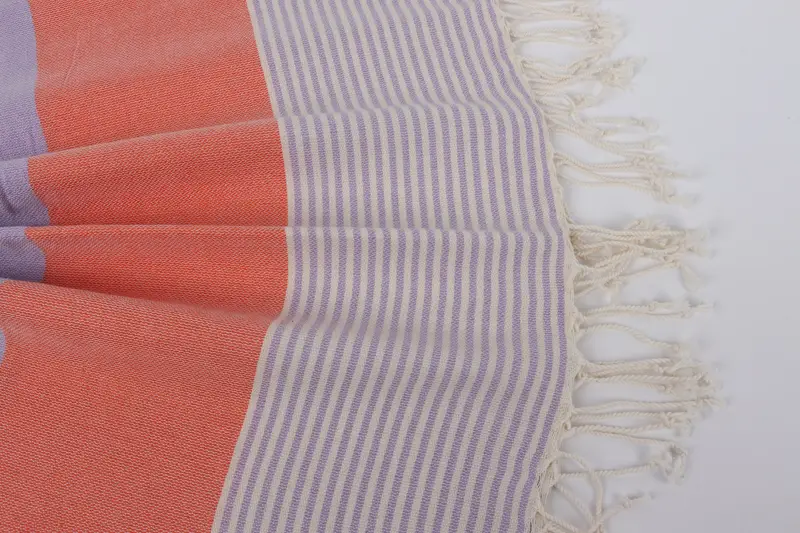 Monogram Turkish Towel, Towel With Name, Lightweight towel, 68x40 Cotton Striped Towel, Baby Boy Gift, Gifts For Him, Summer Towel, Cute Beach Towel - 8