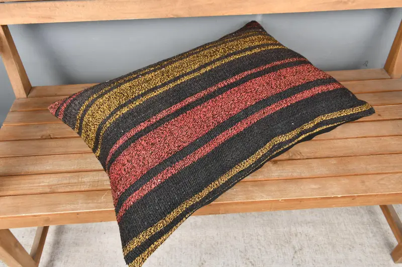Customized Cushion, 20x28 Red Cushion Case, Couch Cushion Cover, Handmade Kilim Cushion, Pillow for Sofa, Pillow Cover, Pillow for Couch - 2
