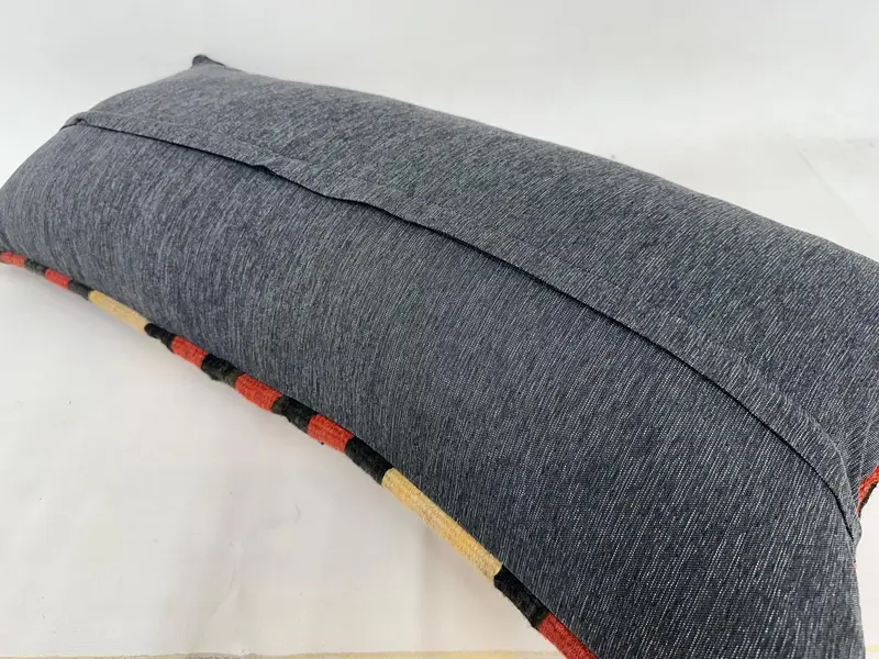 Vintage Pillow, Boho Pillow, Pillow Cover, Tribal Cushion Cover, Vintage Throw Cushion Cover, 16x36 Red Pillow Sham, Vintage Kilim Pillow - 7