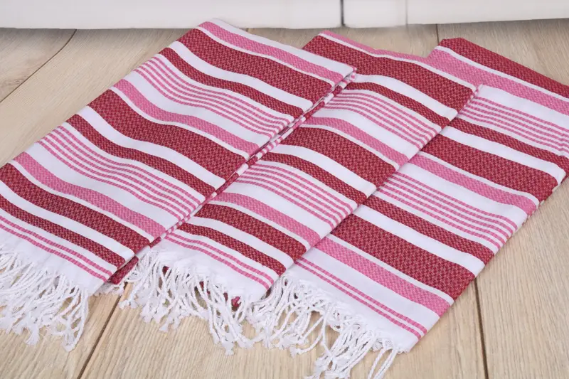70x40 Cotton Striped Towel, Organic Beach Towel, Turkish hand towel, Thin towel, Personalized Gifts, Wedding Gift For Bride, Decorative Towel - 6