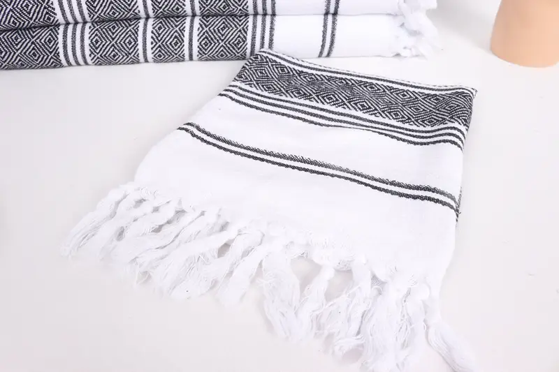Spa Towel, Custom Gift, 40x18 Cotton Diamond Towel, Bridal Shower Gift, Monogram Towels, Personalized Gifts, Turkish Towel Hand Towel, Wedding Gift - 5