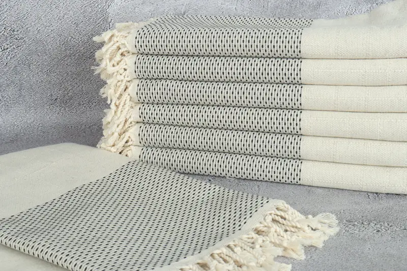Pool Towels, Christmas Favors, Personalized Gift, Wedding Favors, 70x40 Cotton Polka Dot Towel, Gift For The Home Decor, Home Decor Gifts - 2
