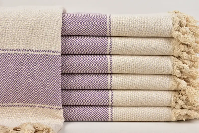 Summer Gift, Personalized Gift, 70x36 Cotton Herringbone Towel, Gift For Him, Home Decor Towel, Unique Turkish towel with custom embroidery USA - 1