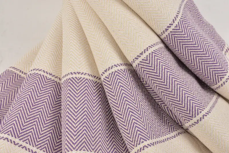 Summer Gift, Personalized Gift, 70x36 Cotton Herringbone Towel, Gift For Him, Home Decor Towel, Unique Turkish towel with custom embroidery USA - 5