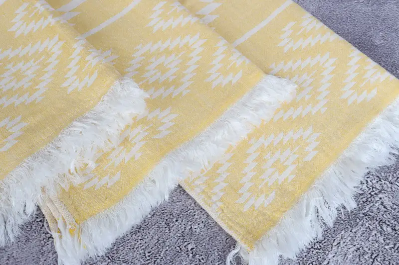 House Warming Gift, Gift For The Home Decor, Small Bath Towels, Personalized Kitchen Towel, Monogram Hand Towel, Gym Towel, 40x20 Cotton Kilim Towel - 6