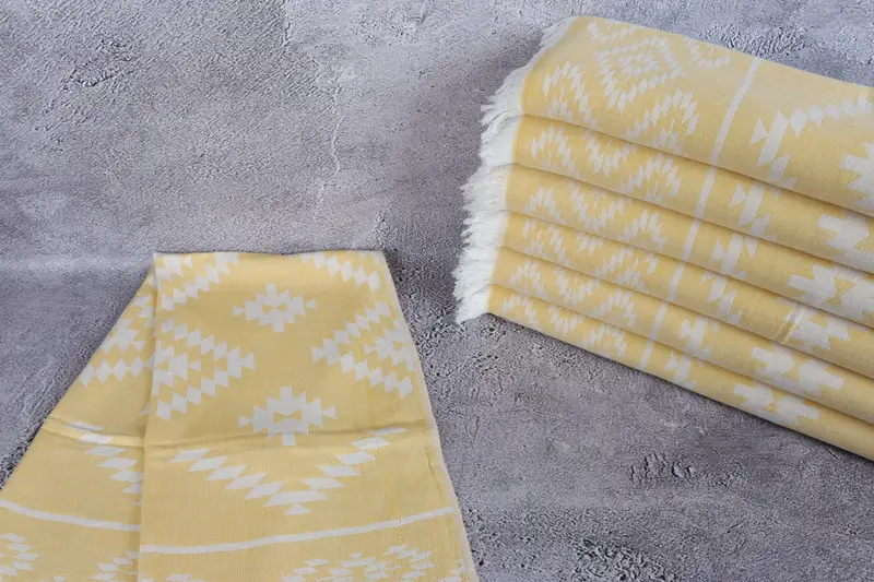 House Warming Gift, Gift For The Home Decor, Small Bath Towels, Personalized Kitchen Towel, Monogram Hand Towel, Gym Towel, 40x20 Cotton Kilim Towel - 3
