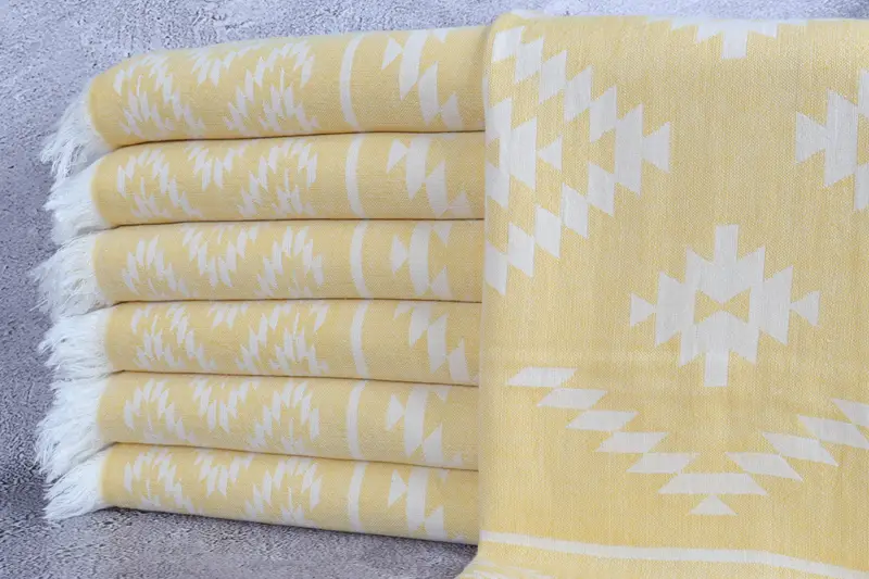 House Warming Gift, Gift For The Home Decor, Small Bath Towels, Personalized Kitchen Towel, Monogram Hand Towel, Gym Towel, 40x20 Cotton Kilim Towel - 2