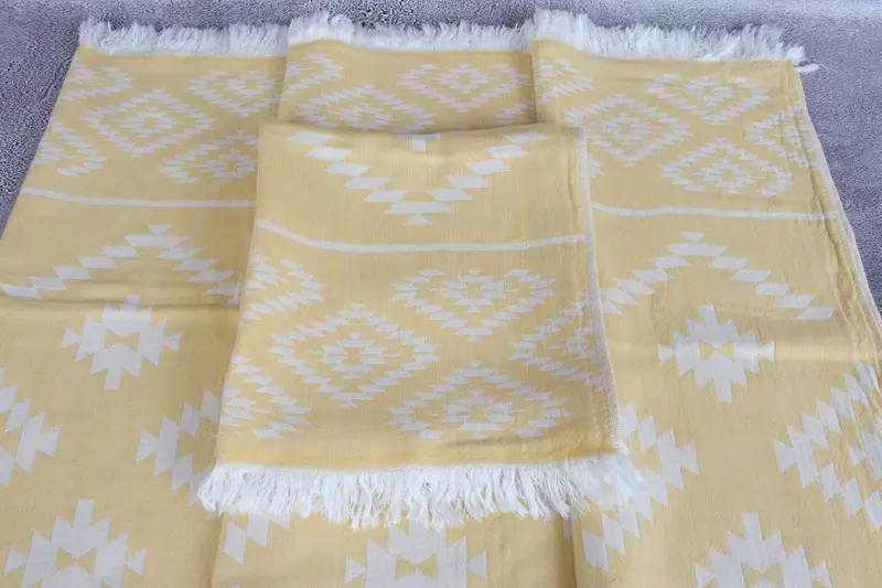House Warming Gift, Gift For The Home Decor, Small Bath Towels, Personalized Kitchen Towel, Monogram Hand Towel, Gym Towel, 40x20 Cotton Kilim Towel - 5