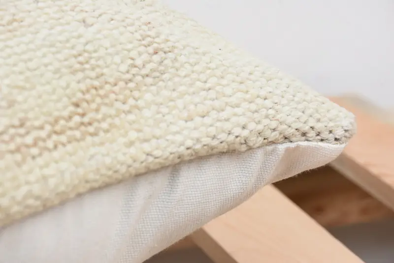12x12 White Cushion Case, Yoga Pillow Sham, Kilim Cushion Sham, Cushion Case, Shabby Chic Pillow Case, Vintage Kilim Pillow, Throw Kilim Pillow - 7