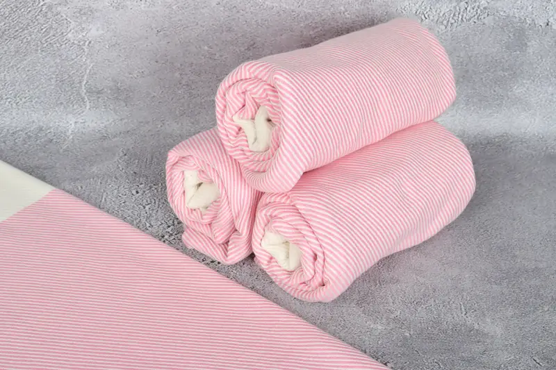 Personalized Turkish Towel, Handmade Gift, Monogrammed Beach Towel, Christmas Favors, Turkish Beach Towel Personalized, 70x40 Cotton Striped Towel - 8