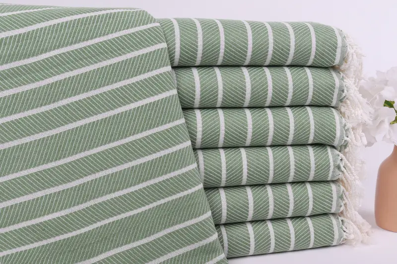 Monogram Beach Towel, Best Friend Christmas Gift, Pool Towels, Gift For Him, Kids Beach Towel, 70x40 Bamboo Herringbone Towel, Quick-Dry Beach Towel - 1