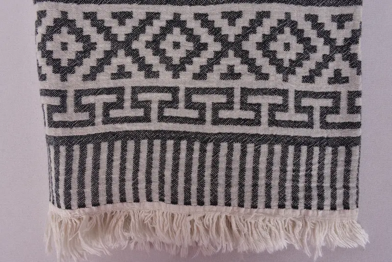 Gift For Mom, 70x40 Cotton Pixel Dragon Design Towel, Turkish Towel Beach, Luxury towel, Hammam Towel USA, Summer Towel, Monogram Turkish Towel - 7