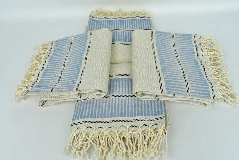 Valentines Day Gift For Him, Bridesmaid Gift, Custom Wedding Gift, 70x40 Linen Striped Towel, Vegas Bachelorette Party Favors, Bridesmaid Gift Towel - 5