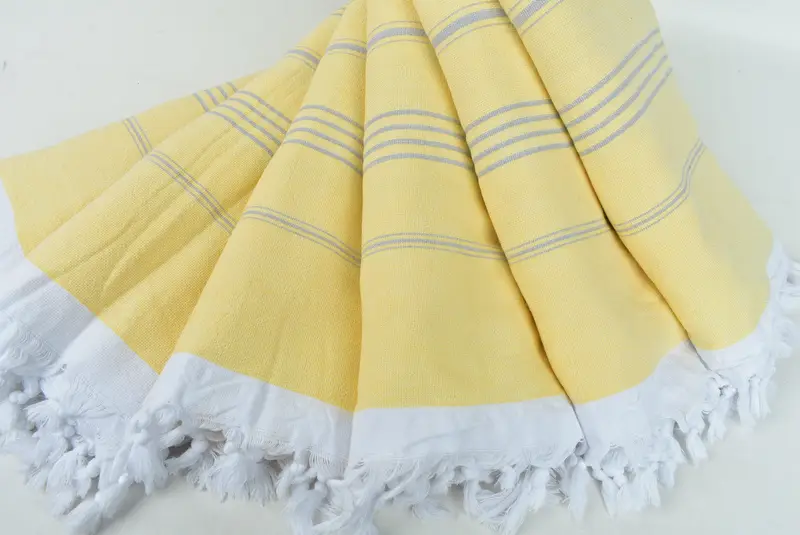 Quick-dry towel, Holiday Towel, Halloween Gifts, Eco-Friendly Turkish Towel, Wedding Gift, 70x36 Cotton Striped Terry Towel, Absorbent Turkish towel - 4
