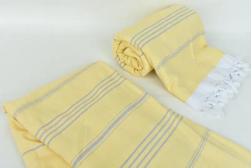Quick-dry towel, Holiday Towel, Halloween Gifts, Eco-Friendly Turkish Towel, Wedding Gift, 70x36 Cotton Striped Terry Towel, Absorbent Turkish towel - 7