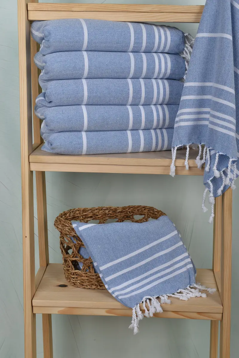 Turkish Tea Towel, 38x18 Cotton Striped Towel, Kitchen Towel, Personalized Gift For Him, Personalized Dish Towel, Bachelorette Party Items - 3