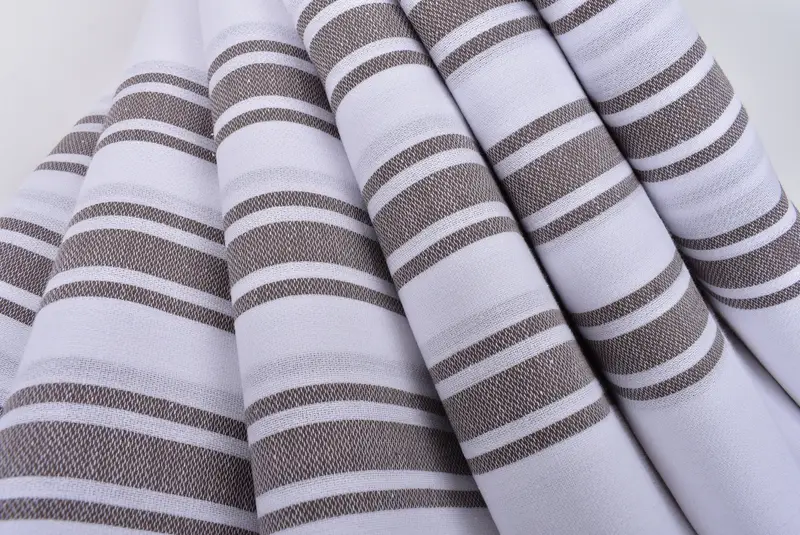 Gift For Him, Bridesmaid Proposal Gift, Bachelorette Party Gifts Bridesmaids, 70x38 Cotton Striped Towel, Lightweight towel, Custom Wedding Towel - 5