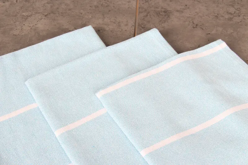 Wedding Day Gift For Bride, Bathroom Towels, Custom Turkish Towel, Wedding Gift, Personalized Gift, 38x18 Cotton Striped Towel, Monogram Towels - 6