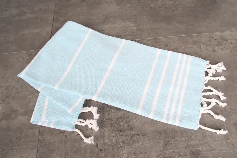 Wedding Day Gift For Bride, Bathroom Towels, Custom Turkish Towel, Wedding Gift, Personalized Gift, 38x18 Cotton Striped Towel, Monogram Towels - 5