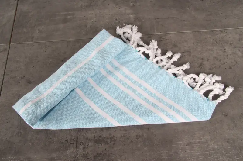 Wedding Day Gift For Bride, Bathroom Towels, Custom Turkish Towel, Wedding Gift, Personalized Gift, 38x18 Cotton Striped Towel, Monogram Towels - 7