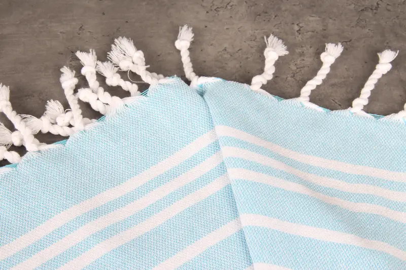 Wedding Day Gift For Bride, Bathroom Towels, Custom Turkish Towel, Wedding Gift, Personalized Gift, 38x18 Cotton Striped Towel, Monogram Towels - 4