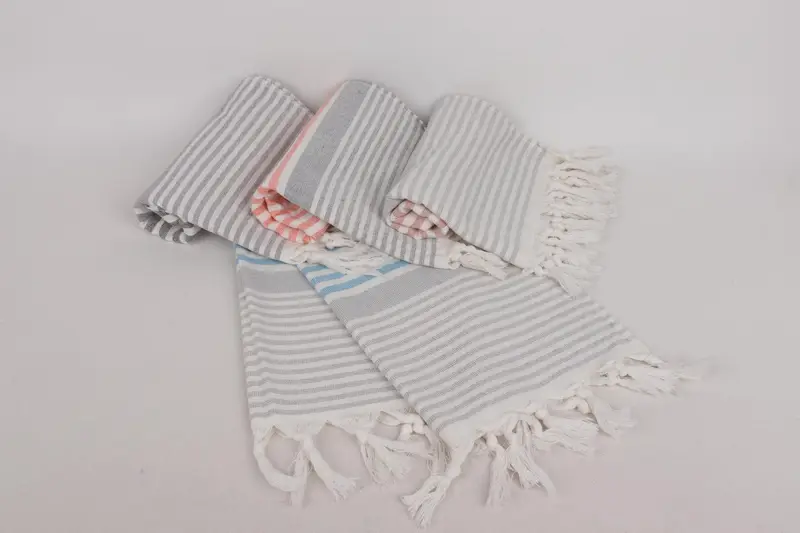 Monogrammed Hand Towel, Wedding Gifts Towel, 36x18 Cotton Striped Terry Towel, Personalized Gift, Gift For The Home Decor, Monogram Hand Towel - 3