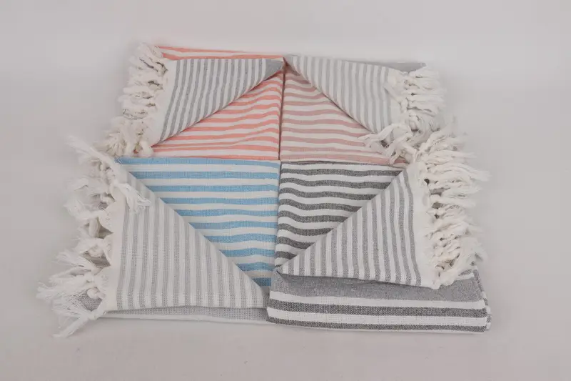 Monogrammed Hand Towel, Wedding Gifts Towel, 36x18 Cotton Striped Terry Towel, Personalized Gift, Gift For The Home Decor, Monogram Hand Towel - 4