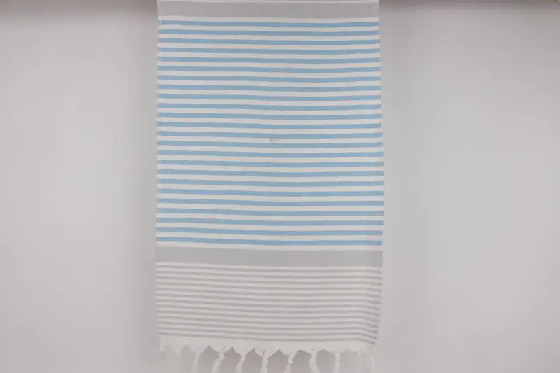 Monogrammed Hand Towel, Wedding Gifts Towel, 36x18 Cotton Striped Terry Towel, Personalized Gift, Gift For The Home Decor, Monogram Hand Towel - 6