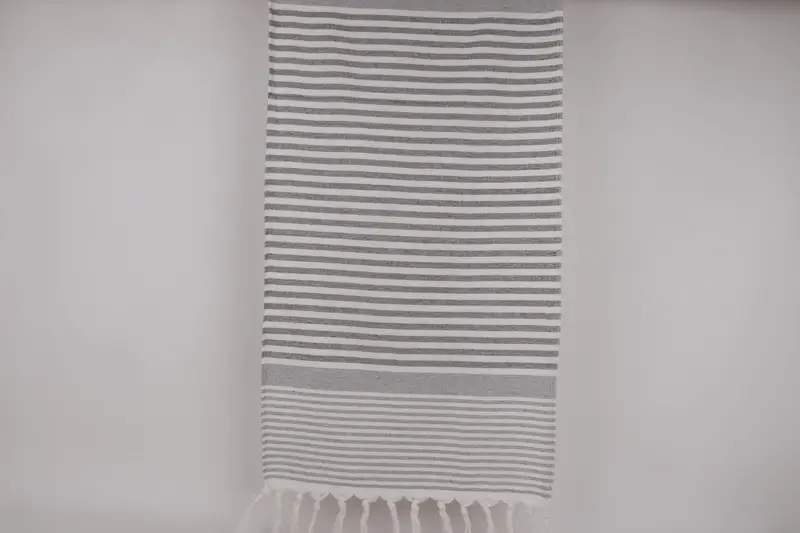 Monogrammed Hand Towel, Wedding Gifts Towel, 36x18 Cotton Striped Terry Towel, Personalized Gift, Gift For The Home Decor, Monogram Hand Towel - 7