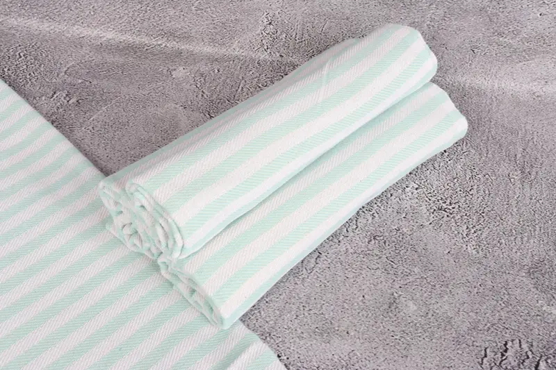 40x18 Cotton Striped Towel, Turkish Towel Hand Towel, Kitchen Towel, Holiday Towel, Housewarming Gift, Christmas Hand Towel, Personalized Dish Towel - 7