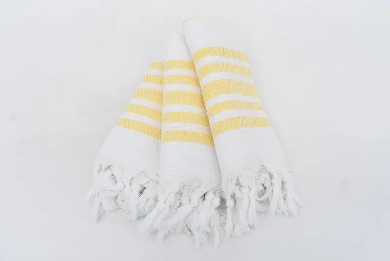 Personalized Gifts, Bridal Shower Gifts, Personalized Hand Towel, 36x24 Cotton Herringbone Towel, Monogram Kitchen Towel, Gift For Wedding Day - 3