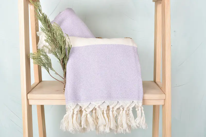 Summer Gift Ideas, Absorbent Turkish towel, 70x40 Cotton Herringbone Towel, Bachelorette Party Favor, Bridesmaid Gifts, Bachelorette Party Gift - 4