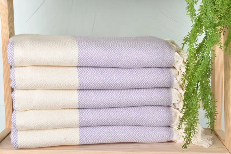 Summer Gift Ideas, Absorbent Turkish towel, 70x40 Cotton Herringbone Towel, Bachelorette Party Favor, Bridesmaid Gifts, Bachelorette Party Gift - 2