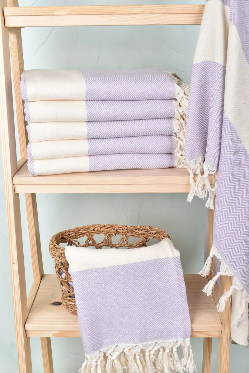 Summer Gift Ideas, Absorbent Turkish towel, 70x40 Cotton Herringbone Towel, Bachelorette Party Favor, Bridesmaid Gifts, Bachelorette Party Gift - 3