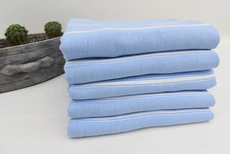 Home Gift, Turkish Towel Set, Custom Wedding Gifts, Wedding Gifts Towel, 70x40 Cotton Striped Towel, Yoga Towel, Bridesmaid Gift Towel, Travel Towel - 4