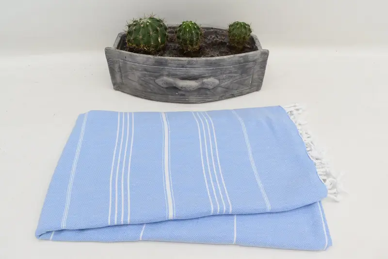 Home Gift, Turkish Towel Set, Custom Wedding Gifts, Wedding Gifts Towel, 70x40 Cotton Striped Towel, Yoga Towel, Bridesmaid Gift Towel, Travel Towel - 5