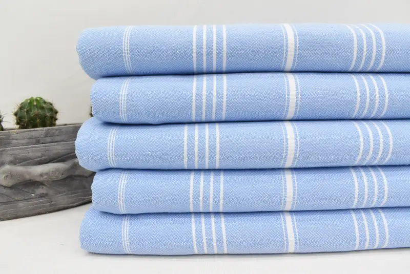 Home Gift, Turkish Towel Set, Custom Wedding Gifts, Wedding Gifts Towel, 70x40 Cotton Striped Towel, Yoga Towel, Bridesmaid Gift Towel, Travel Towel - 2