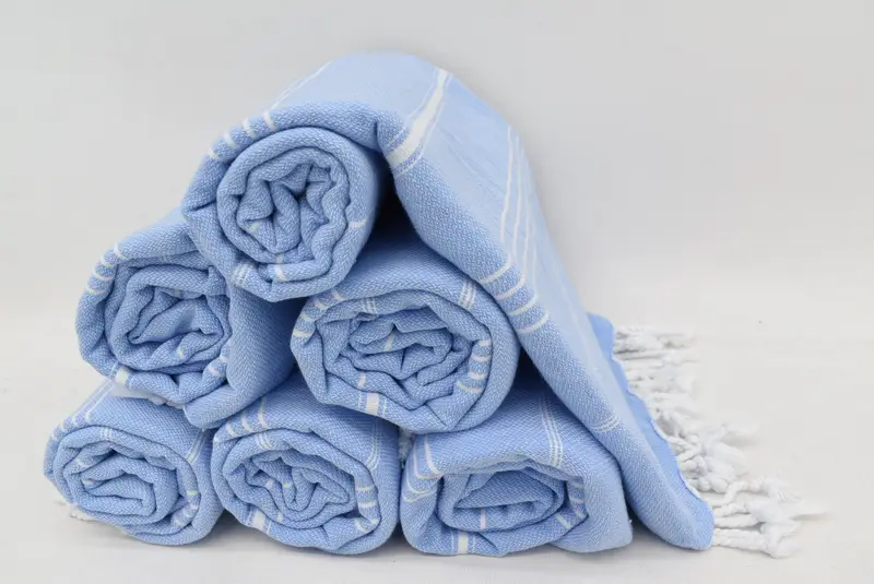 Home Gift, Turkish Towel Set, Custom Wedding Gifts, Wedding Gifts Towel, 70x40 Cotton Striped Towel, Yoga Towel, Bridesmaid Gift Towel, Travel Towel - 8