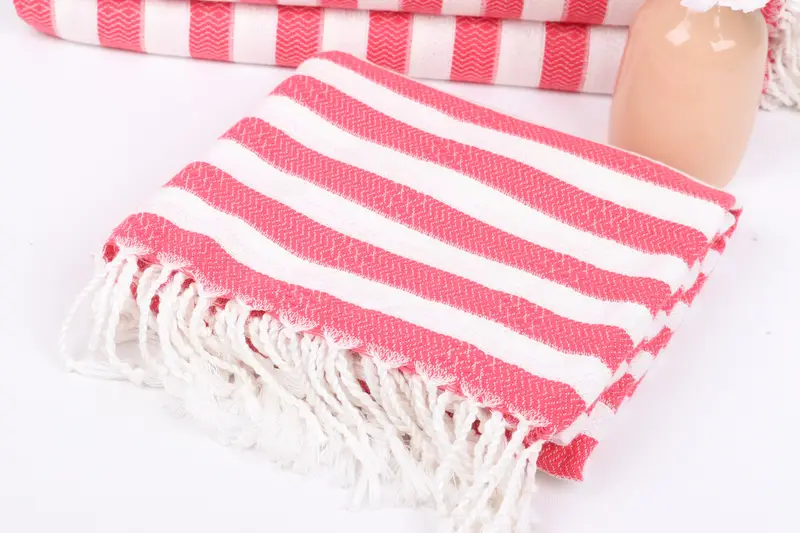 Bridesmaid Gifts, Bridal Shower Gifts, Custom Turkish Towel, Personalized Turkish Towel, Bachelorette Party Gifts, 70x36 Cotton Striped Towel - 5