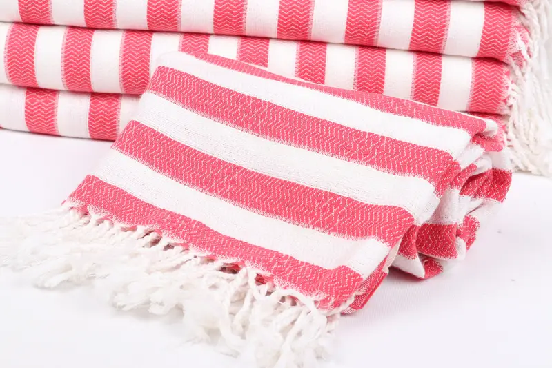 Bridesmaid Gifts, Bridal Shower Gifts, Custom Turkish Towel, Personalized Turkish Towel, Bachelorette Party Gifts, 70x36 Cotton Striped Towel - 4