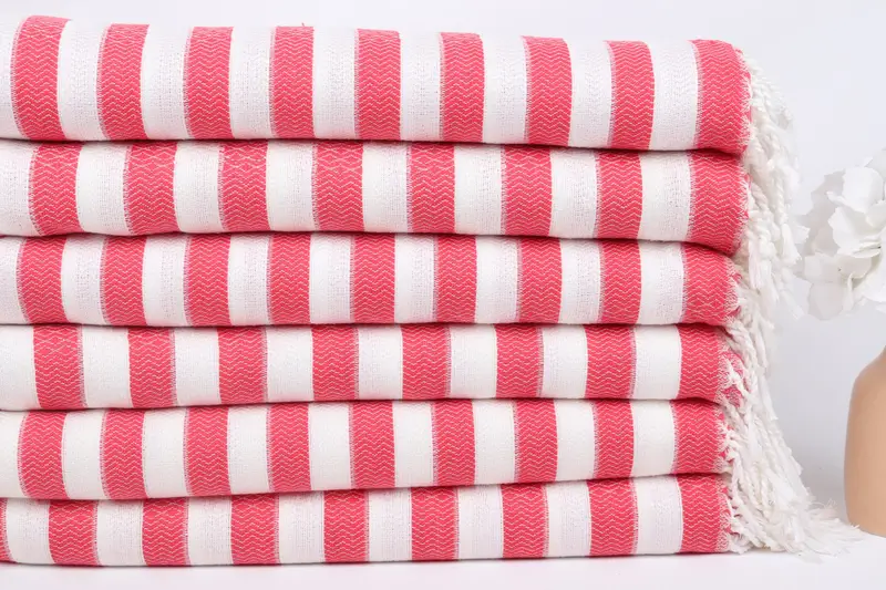 Bridesmaid Gifts, Bridal Shower Gifts, Custom Turkish Towel, Personalized Turkish Towel, Bachelorette Party Gifts, 70x36 Cotton Striped Towel - 3