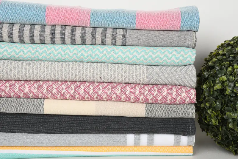 Wedding Gifts Towel, Monogram Kitchen Towel, Organic Towel, Wedding Favors, Custom Hand Towel, 36x18 Cotton Set of 10 Towel, Turkish Towel Monogram - 3