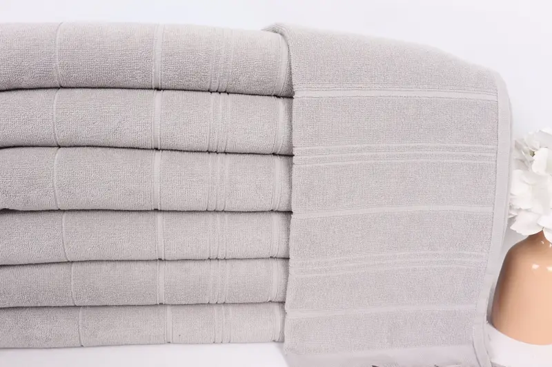 Monogram Dish Towel, 40x18 Cotton Striped Terry Towel, Spa Towel, Bathroom Towels, Summer Gift, Organic Tea Towel, Kitchen Towel, Turkish Hand Towel - 2