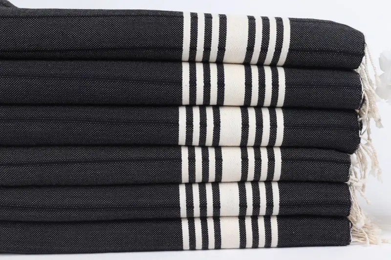 Summer Towel, Xmas Gifts, Gifts For Him, Thin towel, Gym Towel, 64x36 Cotton Striped Towel, Turkish beach towel, Authentic Turkish hammam peshtemal - 3