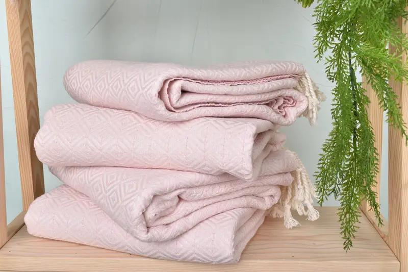 70x40 Cotton Diamond Towel, Sand-resistant towel, Custom Wedding Gift, Bachelor Party Gifts, Guest Towel, Organic Cotton Towel, Wedding Favors - 7