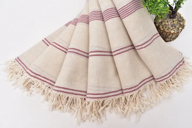 Absorbent towel, Travel towel, Monogram Turkish Bath Towel, 80x36 Cotton Striped Towel, Mother Of The Groom Gift, Personalized Turkish Towel - 4